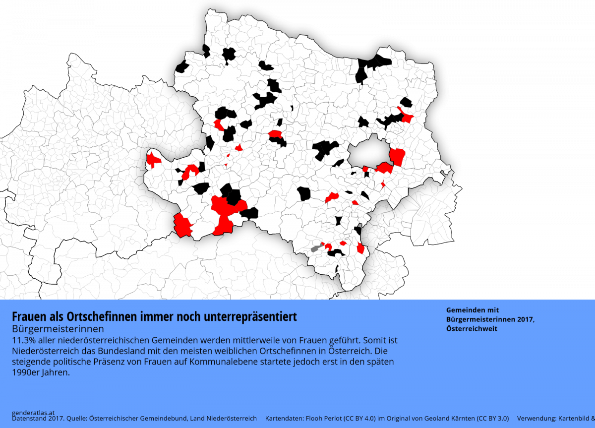 Bürgermeister/innen in Niederösterreich. Datenstand 2017