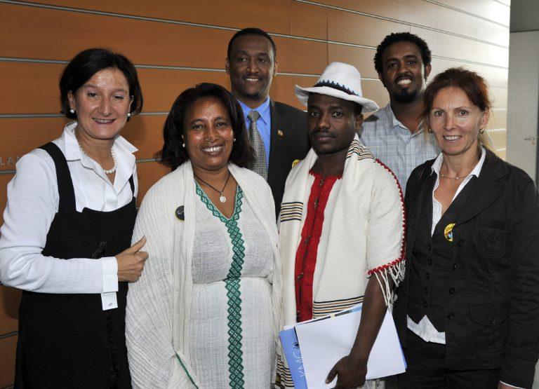 Äthiopische Delegation zu Besuch im Landhaus St. Pölten