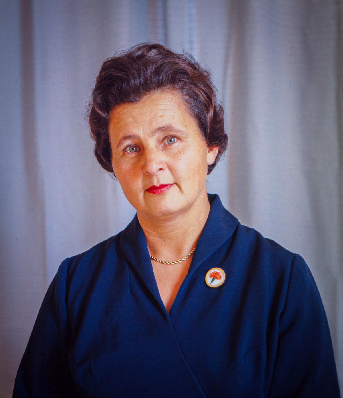 Portraitfoto von Anna Körner, Stadtarchiv Gmünd 